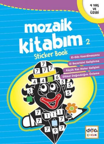 Mozaik Kitabım 2;Sticker Book 4  Frontansicht 1