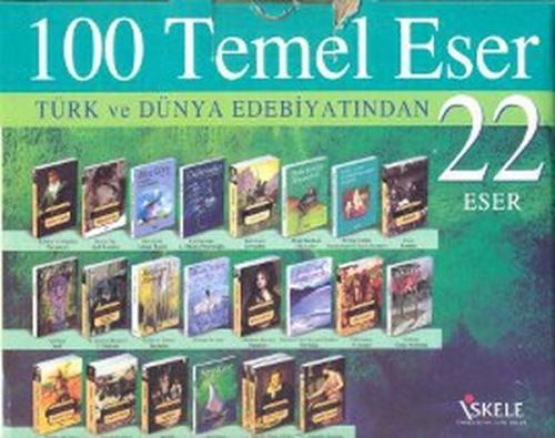 100 Temel Eser (Lise, 22 Kitap, Kutulu)  Frontansicht 1