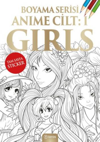 Anime Boyama Cilt 1 - Girls  Frontansicht 1