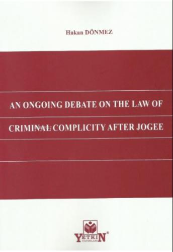An Ongoıng Debate On The Law Of Crımınal Complıcıty After Jogee  Frontansicht 1