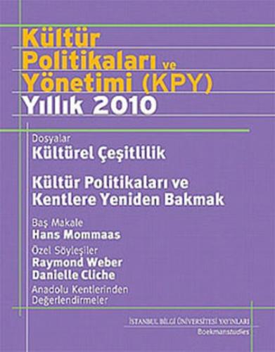 Kültür Politikaları ve Yönetimi (KPY) - Yıllık 2010  Frontansicht 1