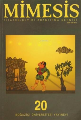 Mimesis Sayı: 20  Frontansicht 1