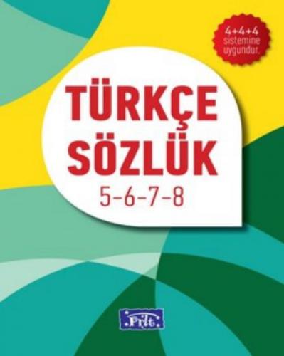 İlköðretim Türkçe Sözlük 5- 6- 7- 8  Frontansicht 1
