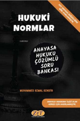 Hukuki Normlar Anayasa Hukuku Çözümlü Soru Bankası  Frontansicht 1