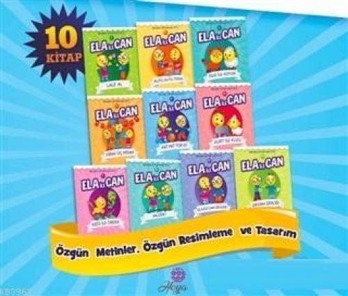 1. Sınıflar için Ela ile Can Serisi (10 Kitap Takım)  Frontansicht 1