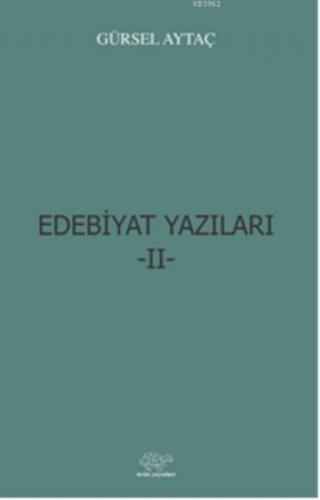 Edebiyat Yazıları-II  Frontansicht 1