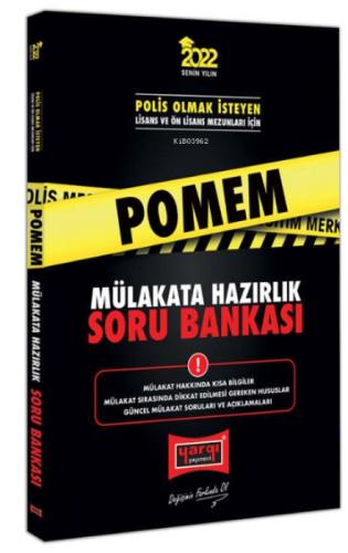 2022 POMEM Mülakata Hazırlık Soru Bankası  Frontansicht 1