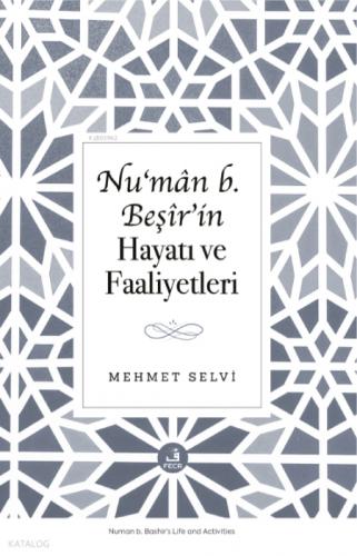 Nu?mân B. Beşîr'in Hayatı ve Faaliyetleri  Frontansicht 1