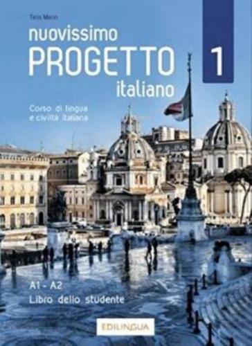 Nuovissimo Progetto İtaliano 1 Libro dello Studente + DVD  Frontansicht 1