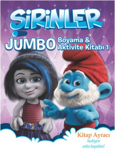 Şirinler - Jumbo Boyama ve Aktivite Kitabı 1  Frontansicht 1