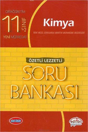 Editör Yayınları 11. Sınıf Kimya Özetli Lezzetli Soru Bankası Editör  Frontansicht 1