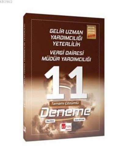 Gelir Uzmanlığı Yeterlilik 12 Deneme Çözümlü 2020  Frontansicht 1