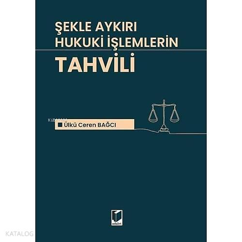 Şekle Aykırı Hukuki İşlemlerin Tahvili  Frontansicht 1
