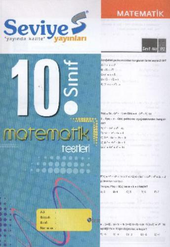 10. Sınıf Matematik Yaprak Test  Frontansicht 1