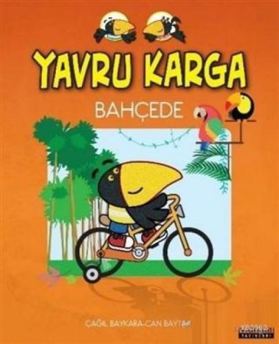 Yavru Karga Bahçede  Frontansicht 1