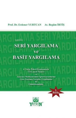 Ceza Davalarında Seri Yargılama ve Basit Yargılama  Frontansicht 1