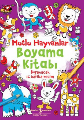 Mutlu Hayvanlar Boyama Kitabım  Frontansicht 1