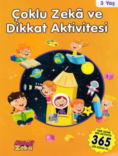 Zeka ve Dikkat Aktivitesi 3 Yaş - Turuncu Kitap  Frontansicht 1