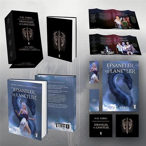 Hepimiz Gökyüzü Olmak İstedik 4 – Efsaneler ve Lanetler (Kutulu, Ciltli)  Frontansicht 1