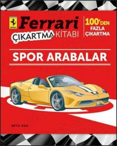 Ferrari Çıkartma Kitabı - Spor Arabalar  Frontansicht 1