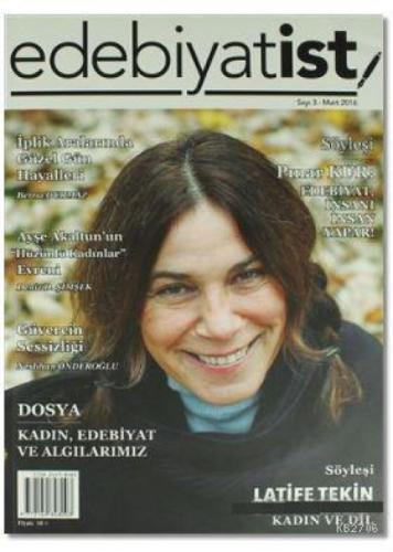 Edebiyatist Dergisi Sayı: 3 Mart 2016  Frontansicht 1
