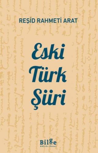 Eski Türk Şiiri  Frontansicht 1