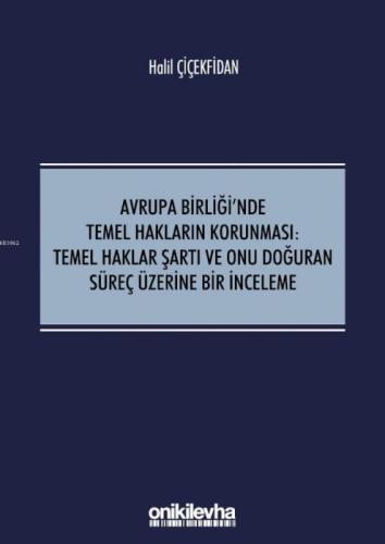 Avrupa Birliği'nde Temel Hakların Korunması:Temel Haklar Şartı ve Onu Doğuran Süreç Üzerine  Frontansicht 1
