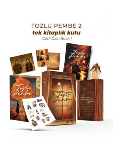 Tozlu Pembe 2 (Yan Boyamalı, Tek Kitaplı Kutu, Ciltli)  Frontansicht 1