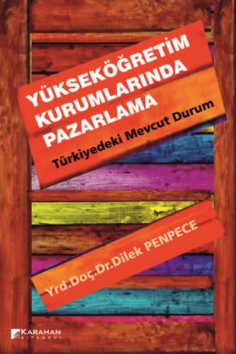 Yükseköğretim Kurumlarında Pazarlama - Türkiyedeki Mevcut Durum  Frontansicht 1