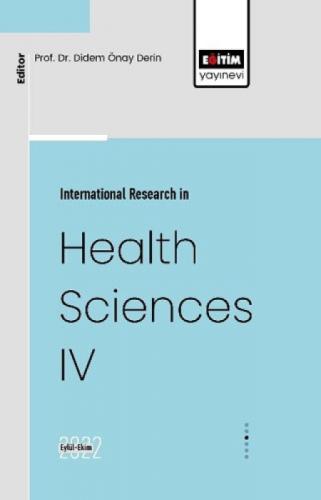 International Research in Health Sciences IV  Frontansicht 1