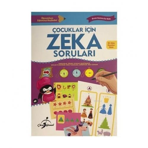 Çocuklar İçin Zeka Soruları (5 Kitap Takım) IQ Zeka Oyunları Dizisi  Frontansicht 1