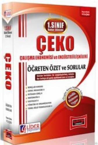 1. Sınıf ÇEKO Öğreten Özet ve Sorular Bahar Dönemi  Frontansicht 1