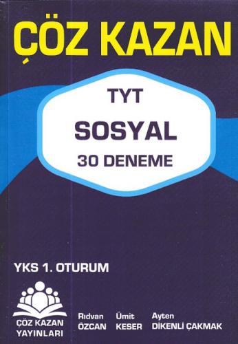 YKS TYT Sosyal 30 Deneme 1. Oturum  Frontansicht 1