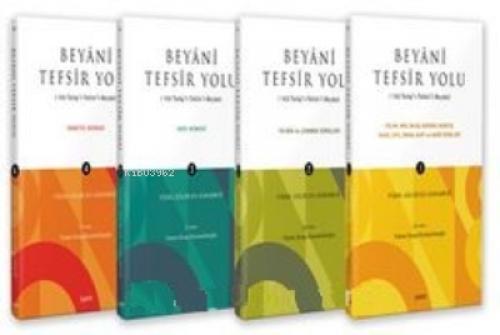 Beyani Tefsir Yolu (4 Cilt Takım)  Frontansicht 1