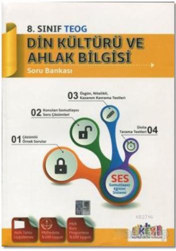 8. Sınıf Din Kültürü ve Ahlak Bilgisi Soru Bankası  Frontansicht 1