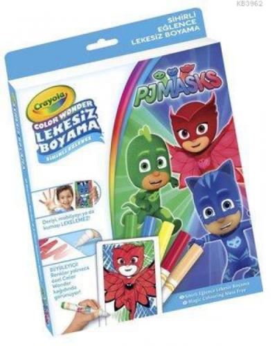 Crayola Color Wonder Pjmaskeliler Lekesiz Boyama  Frontansicht 1