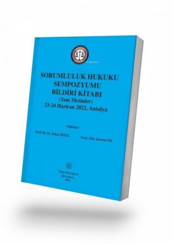 Sorumluluk Hukuku Sempozyumu Bildiri Kitabı (Tam Metinler)  Frontansicht 1