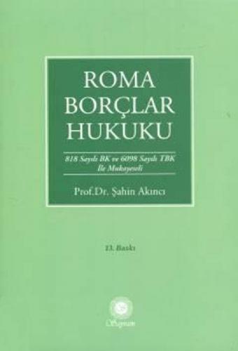 Roma Borçlar Hukuku  Frontansicht 1