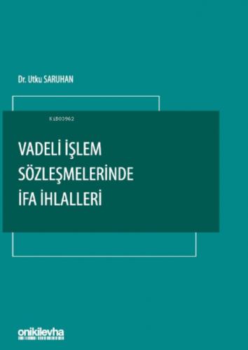 Vadeli İşlem Sözleşmelerinde İfa İhlalleri  Frontansicht 1