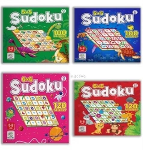 5-8 Yaş Stickerlı Sudoku Seti  Frontansicht 1