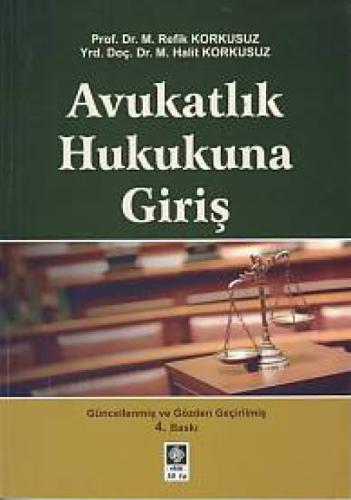 Avukatlık Hukukuna Giriş  Frontansicht 1