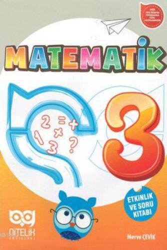 Nitelik Yayınları 3. Sınıf Matematik Etkinlik ve Soru Kitabı  Frontansicht 1