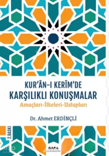 Kur'an-ı Kerim'de Karşılıklı Konuşmalar;Amaçları-İlkeleri-Üslupları  Frontansicht 1