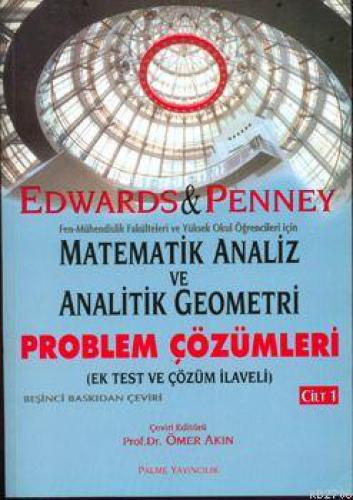 Matematik Analiz ve Analitik Geometri Problem Çözümleri 1  Frontansicht 1