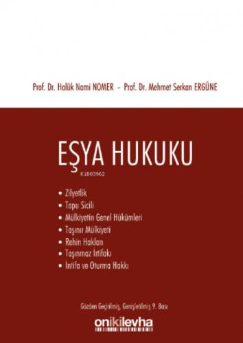 Eşya Hukuku  Frontansicht 1