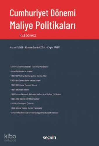 Cumhuriyet Dönemi Maliye Politikaları  Frontansicht 1