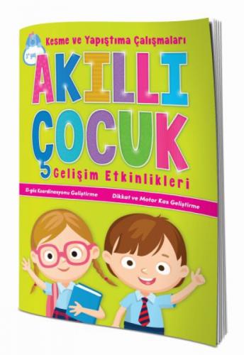 Akıllı Çocuk Kesme ve Yapıştırma Çalışmaları Gelişim Etkinlikleri (3+ Yaş)  Frontansicht 1
