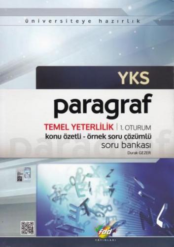FDD Yayınları TYT Paragraf Soru Bankası FDD  Frontansicht 1