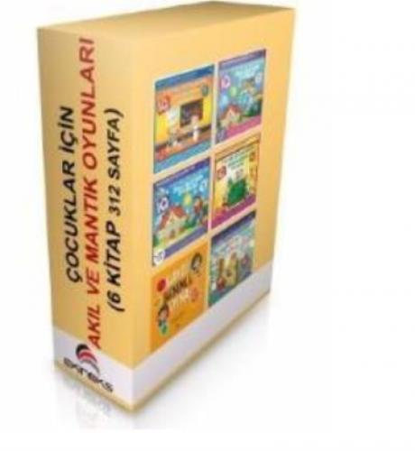 Çocuklar İçin Akıl ve Mantık Oyunları (6 Kitap)  Frontansicht 1