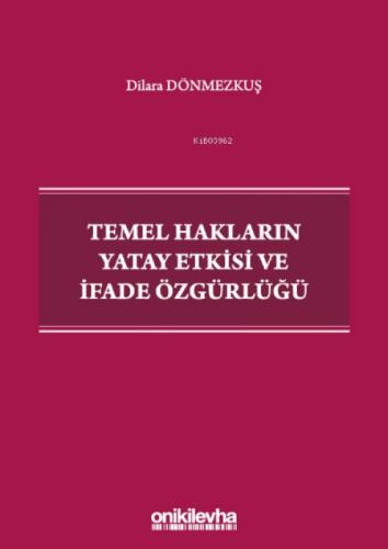 Temel Hakların Yatay Etkisi ve İfade Özgürlüğü  Frontansicht 1
